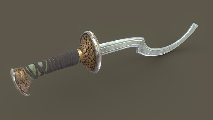 Khopesh sword 3D Model