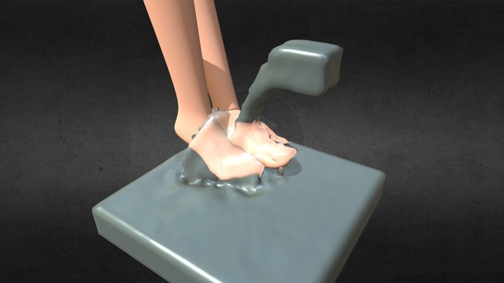 Simple Legs 3D Model