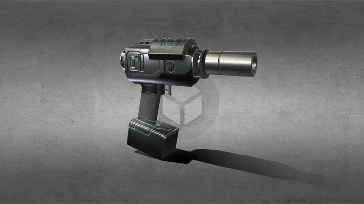 Repair Tool: Impact Drill 3D Model