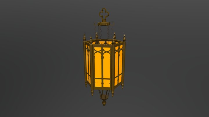 Church Lantern 3D Model