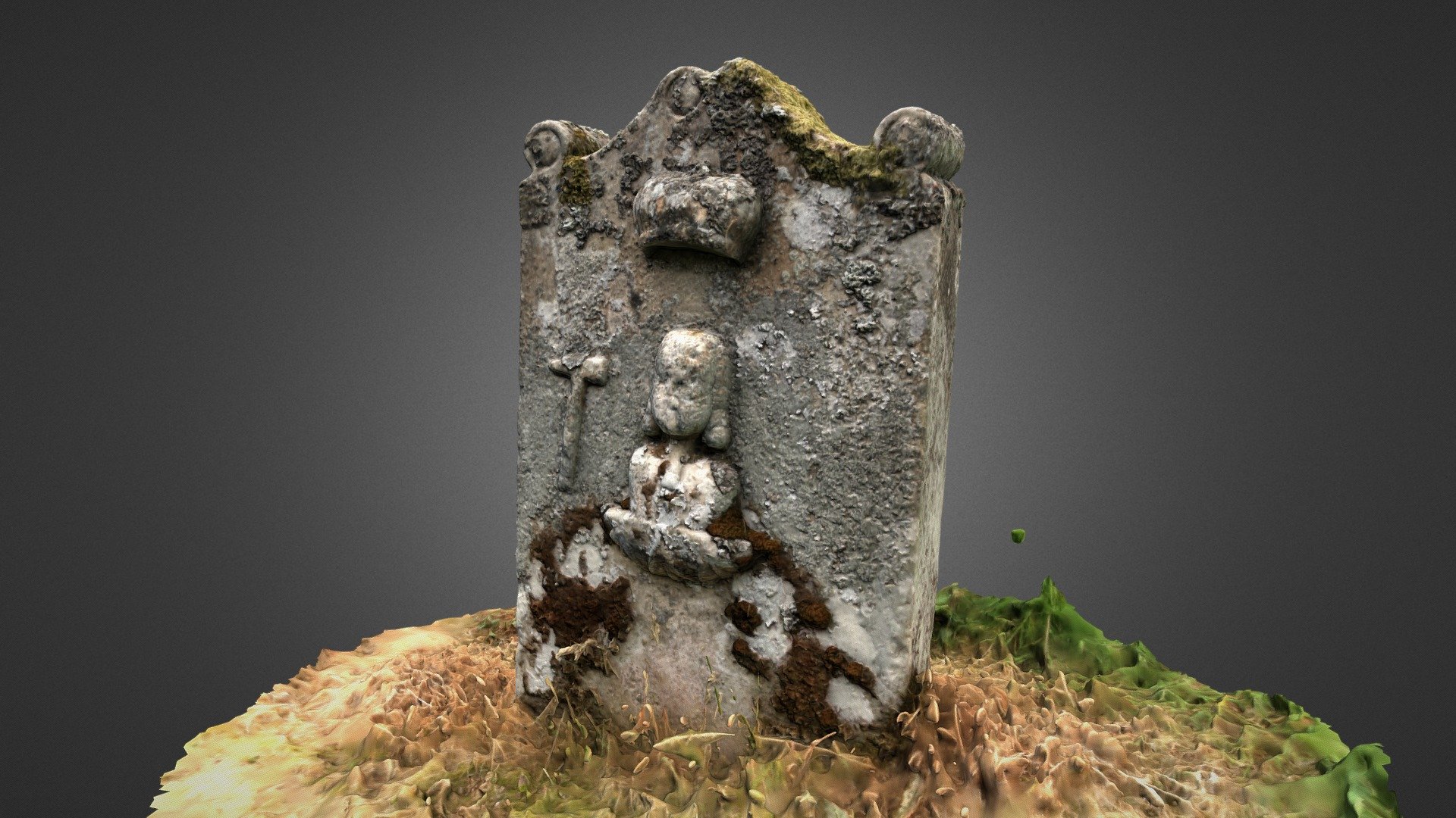 Gravestone at Polwarth Kirk, Scotland