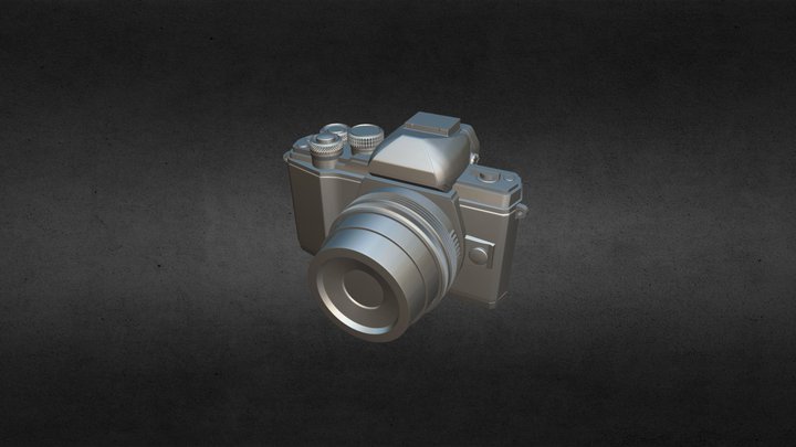 Camera High poly model 3D Model