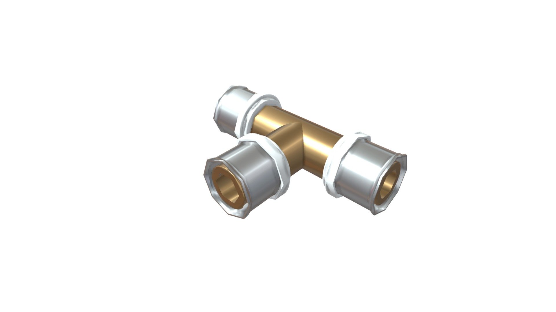 PolySure - Brass - Equal Tees
