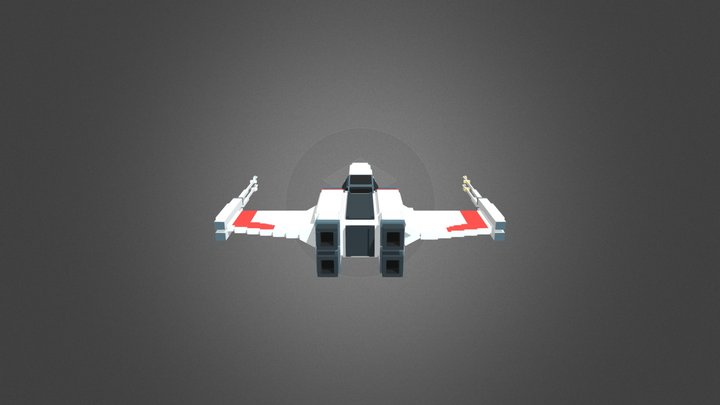 X-Wing Version 2 3D Model