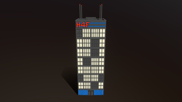 Skyscraper 3D Model