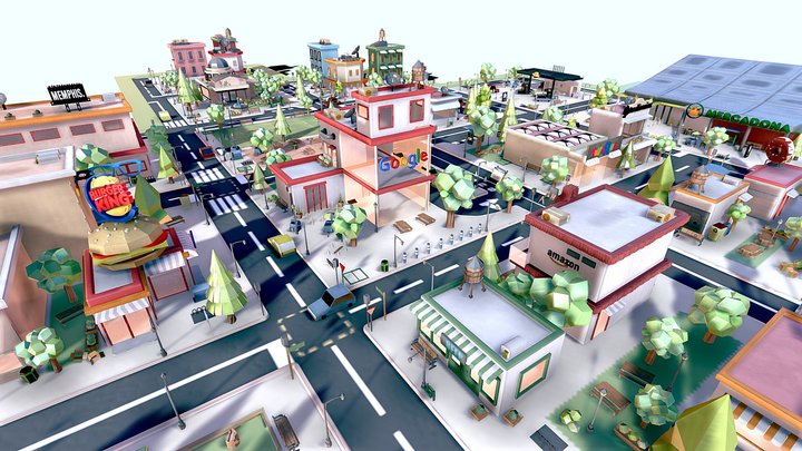 ciudad 3D Model