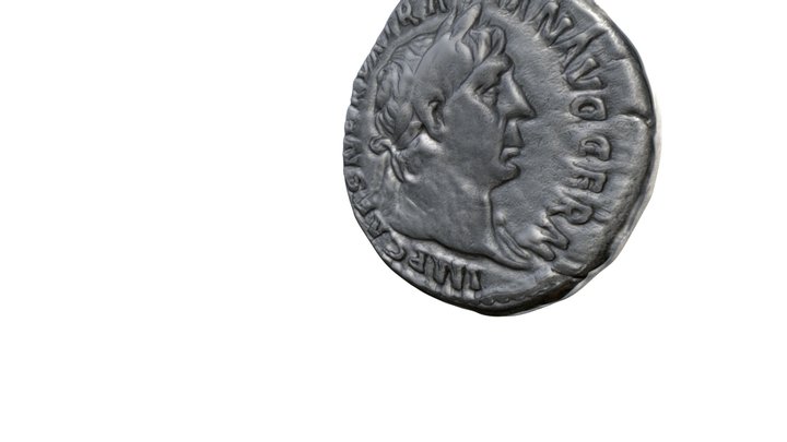 Roman Coin 3D Model