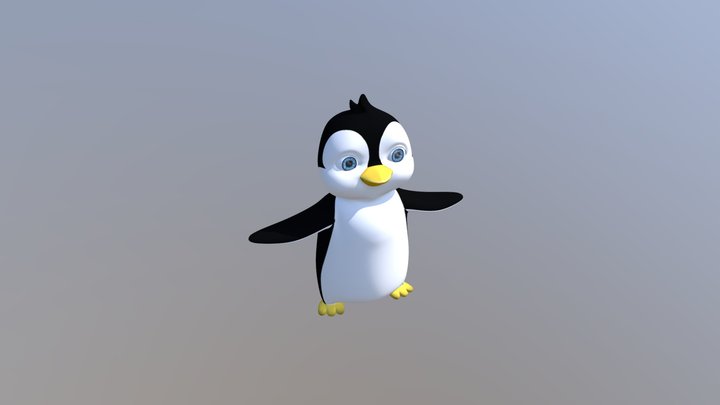 Penguin 3D Model