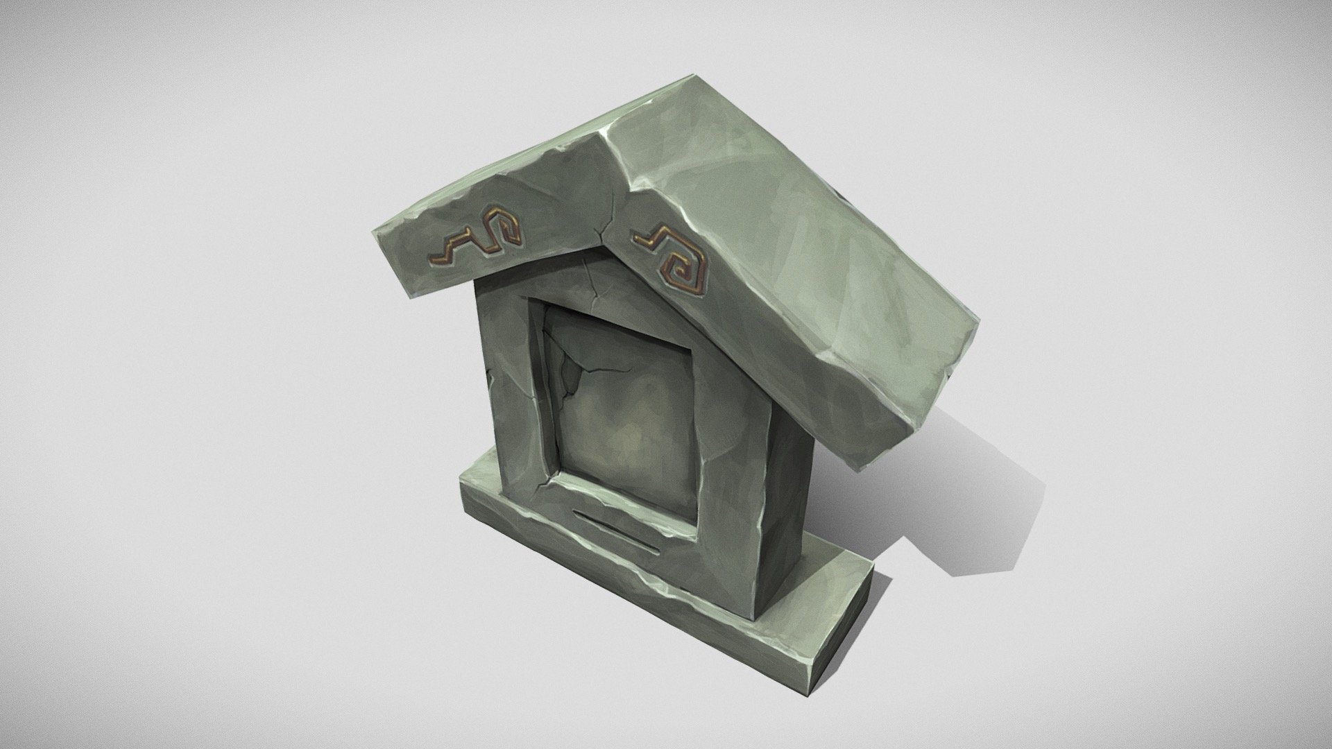 Gravestone - Procreate handpainting test