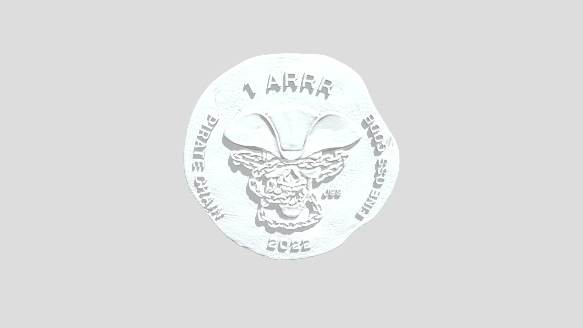 Pirate Chain Coin ARRR 3 Dprinting - 3D model by Boris13082009 [0d69f81 ...