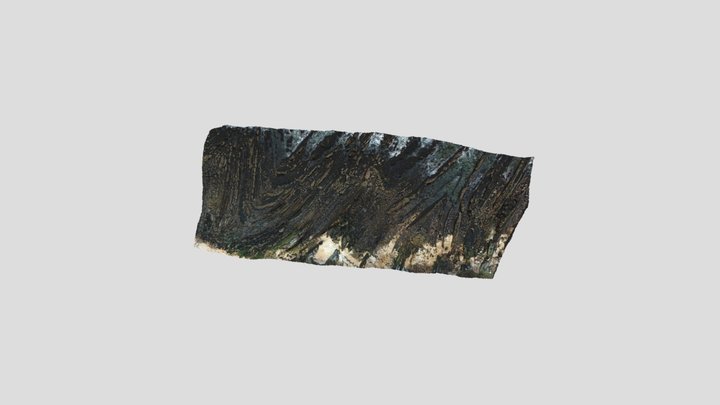 Folds in Carboniferous, Fife 3D Model