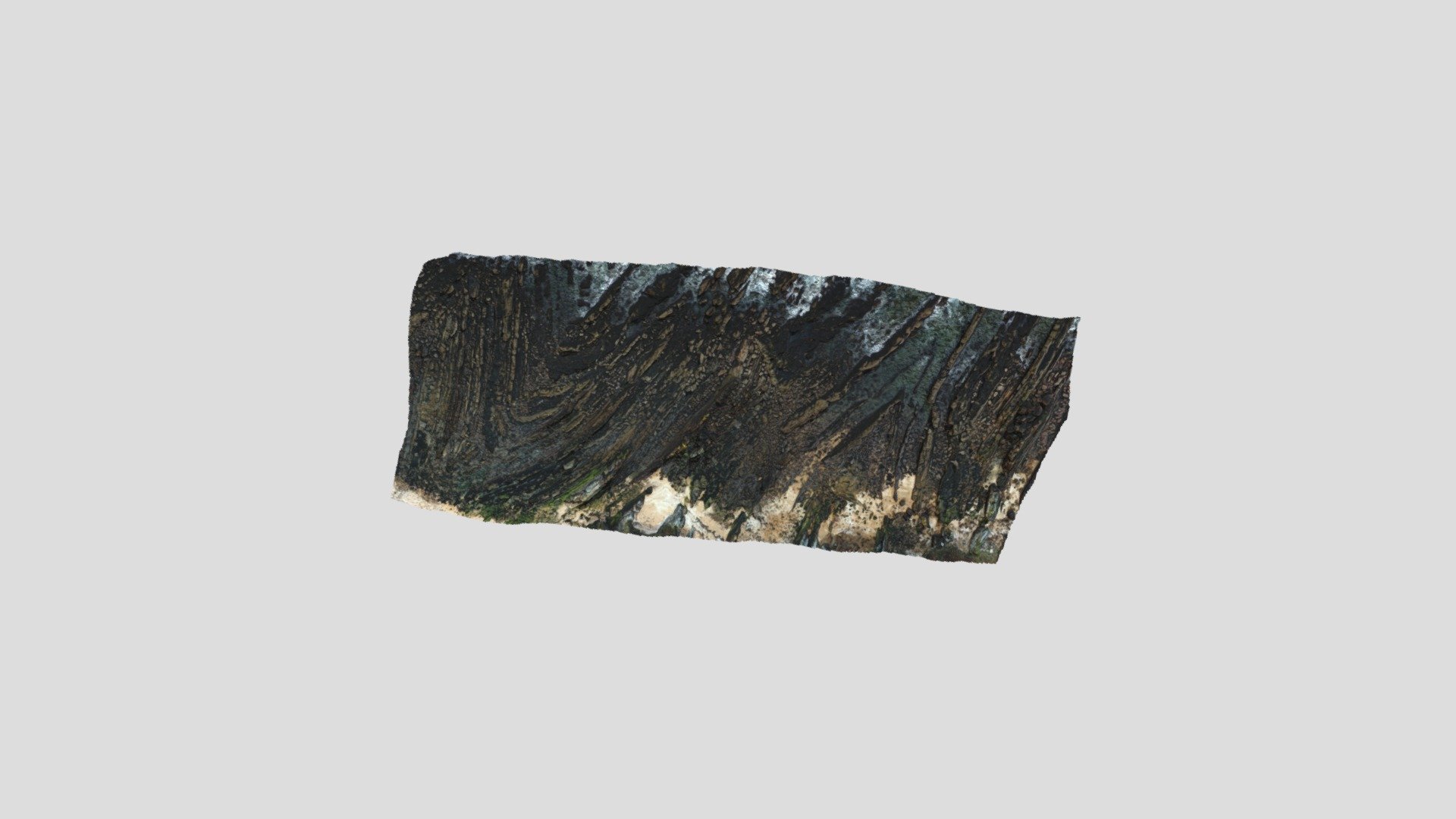 Folds in Carboniferous, Fife