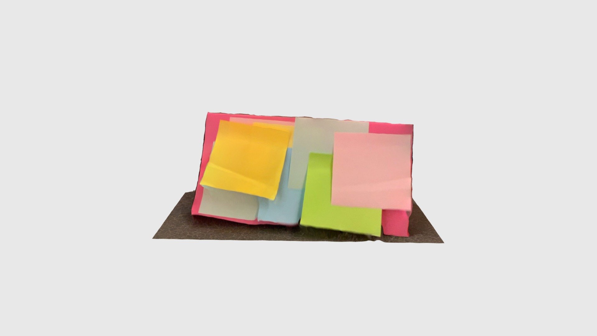 Bulletin board Download Free 3D model by hauchu1998 [0d6b190] Sketchfab