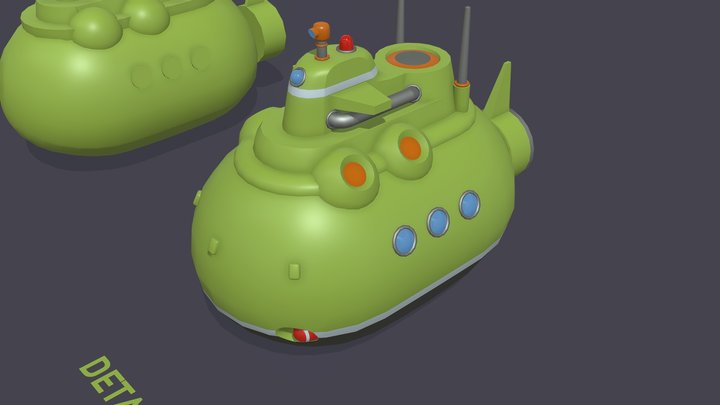 Homework 5.3 - Submarine 3D Model