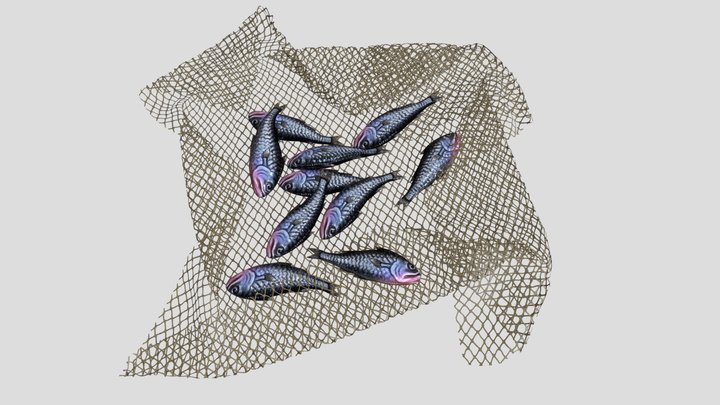 Fishing Net – Modello 3D gratuito STL
