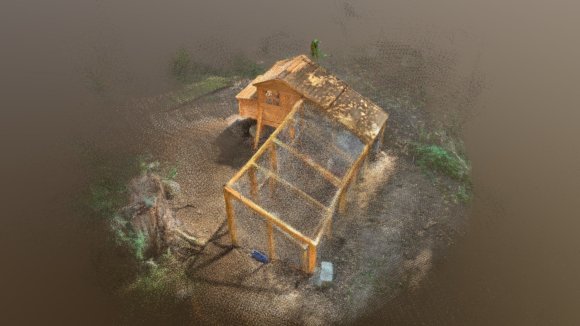Chicken Coop  - made with Sitescape on the iPad