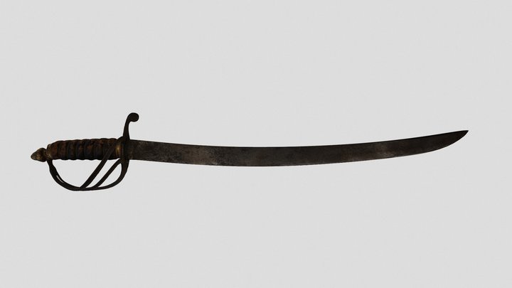 American Hanger (Sword) 3D Model