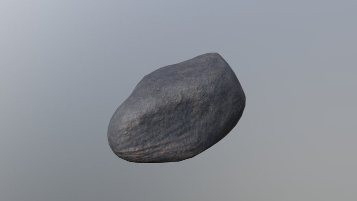 Smooth Rock 3D Model