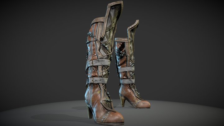 Boots 3D Model