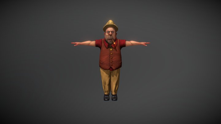 model from MIXAMO 3D Model
