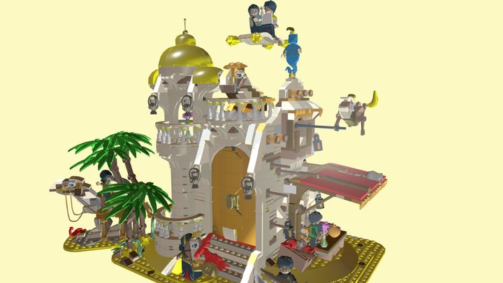 Aladdin on LEGO IDEAS 3D Model