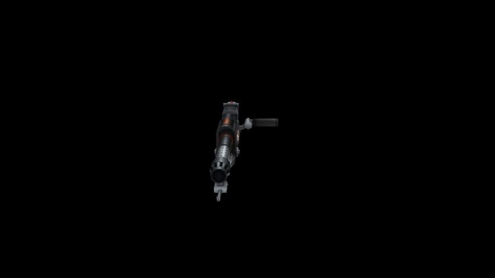 FlameThrower 3D Model