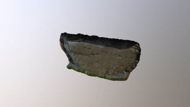 Newgrange Heel Stone 3D Model