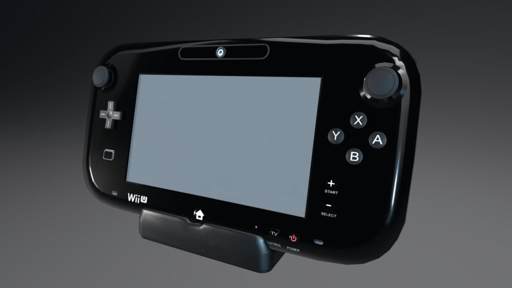 Wii U Gamepad Controller Stand 3d Model By Synthetic Worlds Syntheticworlds 0d6ebdb