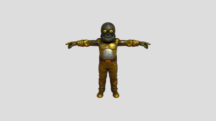 Monster FNAF 3D Model