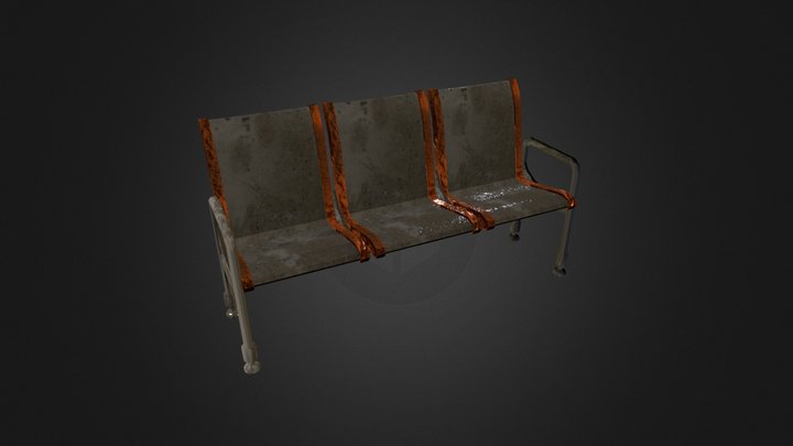Row_Chairs 3D Model