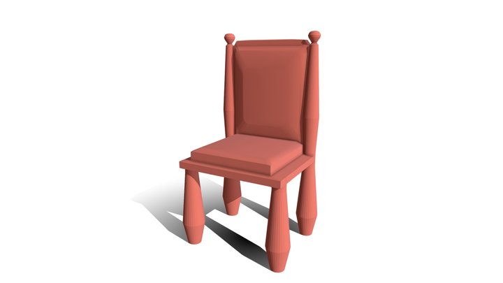 Стул 3D Model