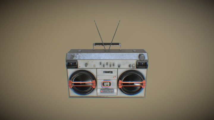 Radio010 3D Model