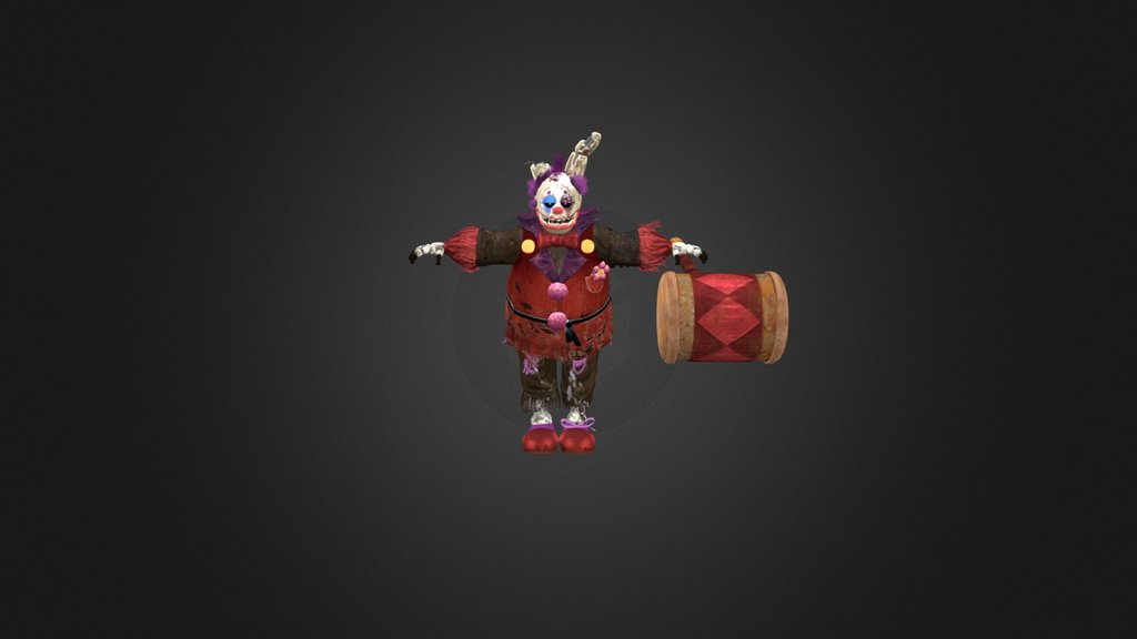 FNAF AR Special Delivery - Springtrap (Clown)
