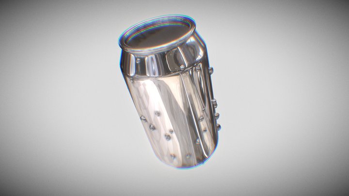 realisticCan 3D Model