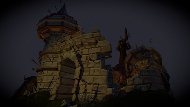 The Castle Stopped Working 3D Model