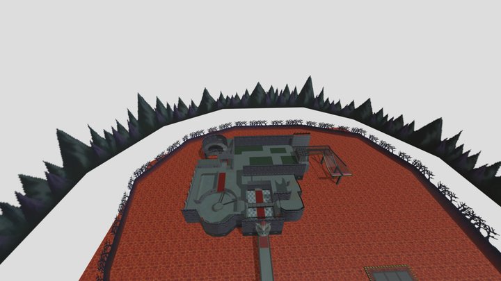 Bowser Castle 3D Model