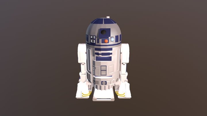 R2D2 3D Model