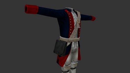 Uniform_3_American 3D Model