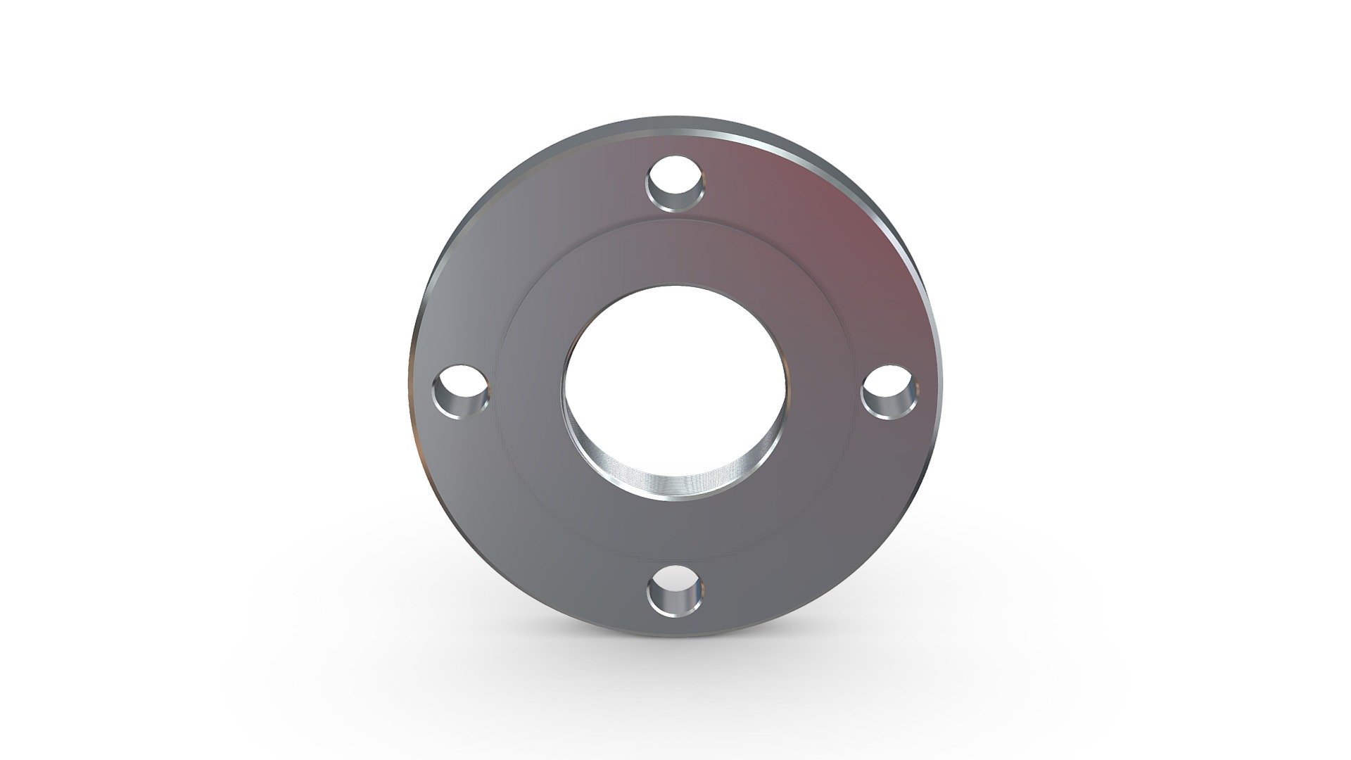 Threaded Flange 3D model by 3D [0d7a505