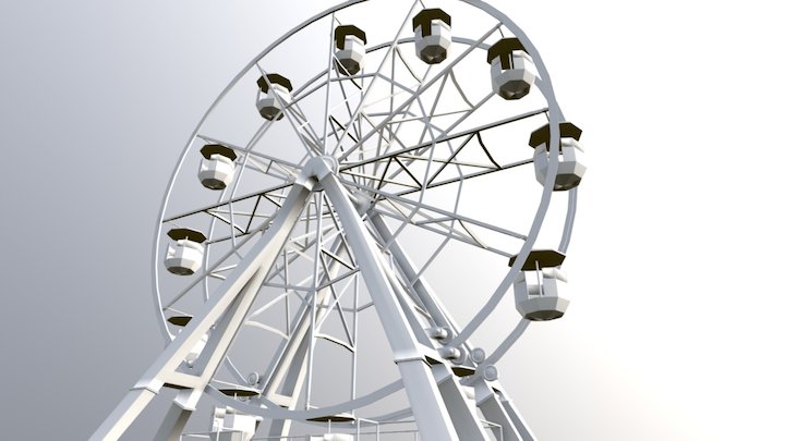 Ferris Wheel 3D Model