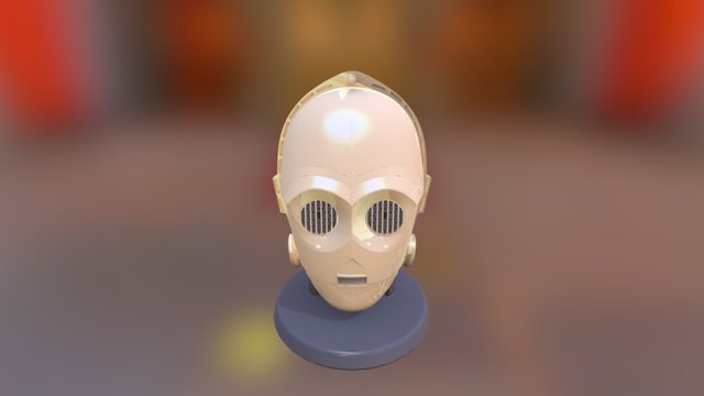 C3PO 3D Model