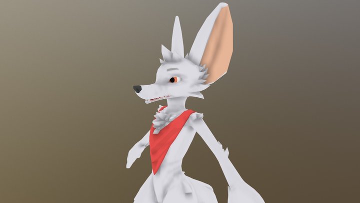 Foxe- WIP 3D Model
