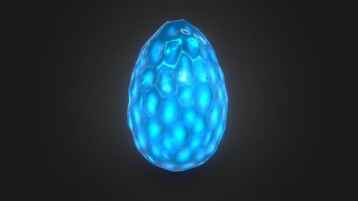 Dragon Egg - 10 3D Model