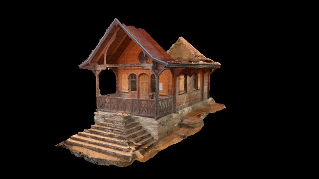 Chapel of Planchouet 3D Model