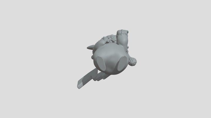 PIKACHU_02_CHRISTMAS_ 3D PRINT STL (POKEMON) 3D Model