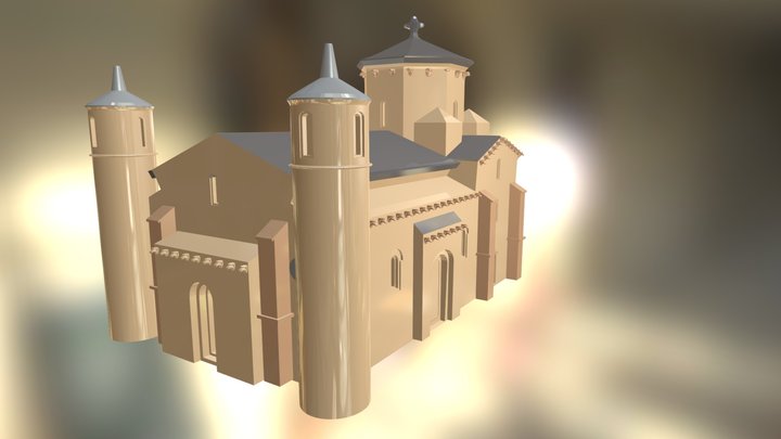 San Martin De Fromista FINAL 3D Model