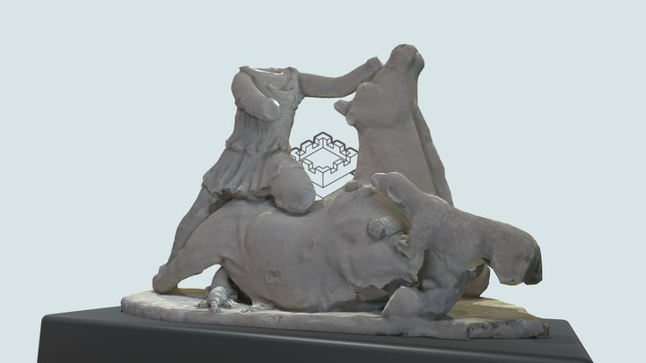 Mithra's Statue 3D Model