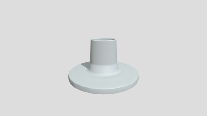 Oval mouthpiece 3D Model