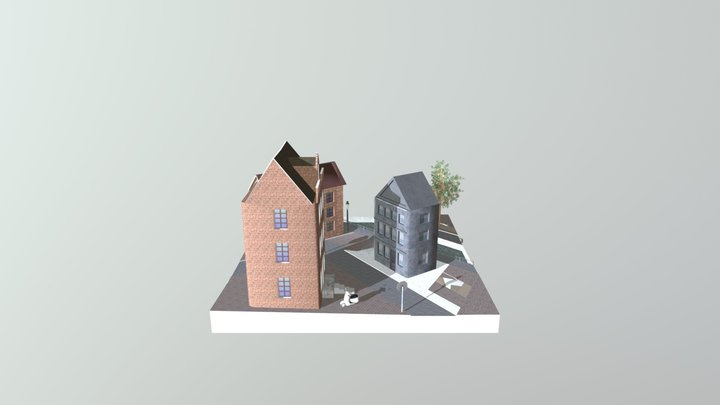 1DAE16_EeckhoutJens_CitySceme 3D Model