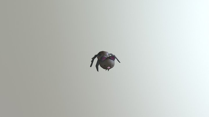 Bat Ghost Animation 3D Model